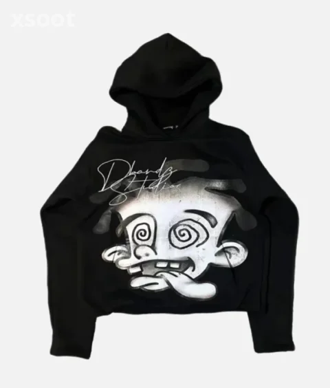 Billionaire Studios Dloo Black Hoodie, comfort, comfort inn, comfort suites, comfort hoodie