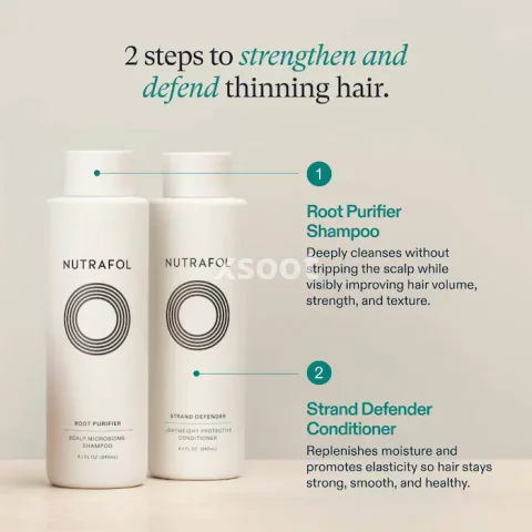 Shampoo & Conditioner Duo for Thinning Hair