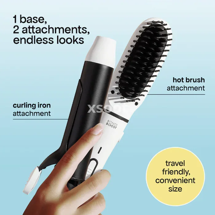 Buy Mini 2-in-1 Interchangeable Hair Straightener & Curler