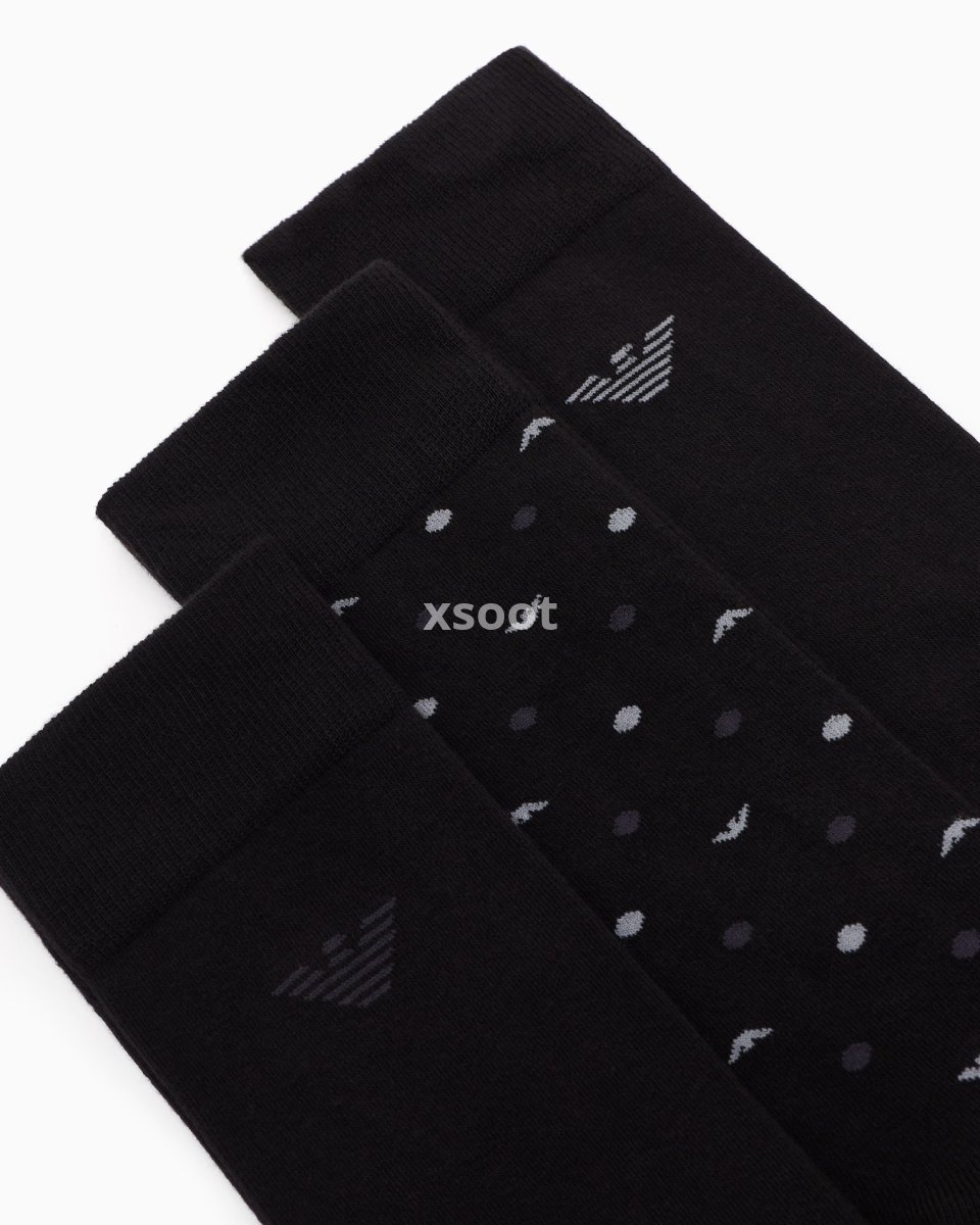 Buy All-Over Eagle Print Socks 3-Pack - Statement Style