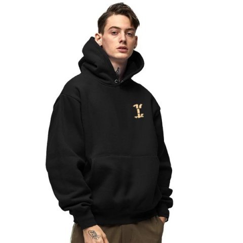 Mens Hoodie High Quality Imported Casual Pull Over Hoodie - black oversized hoodie for everyday street fashion
