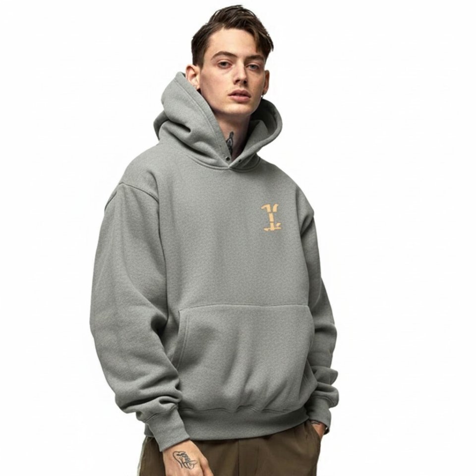 Men's High Quality Imported Casual Pullover Hoodie | Black Oversized