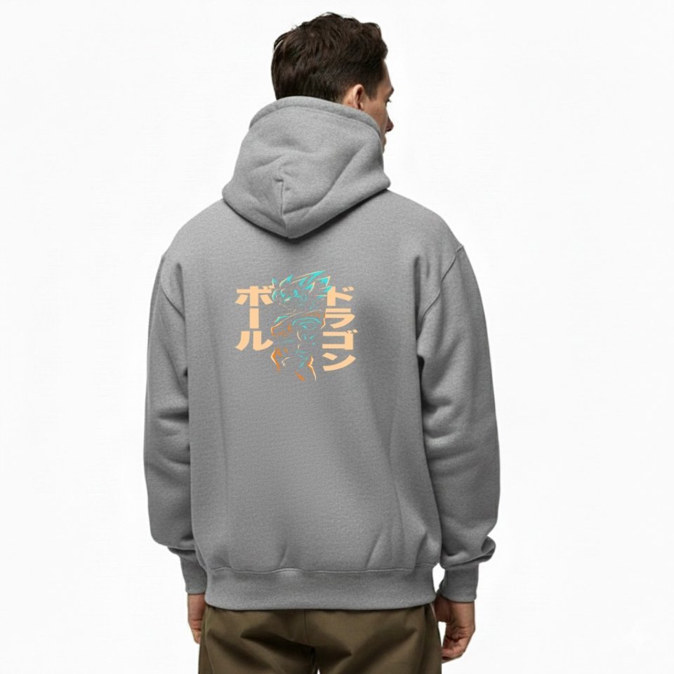 Men's High Quality Imported Casual Pullover Hoodie | Black Oversized