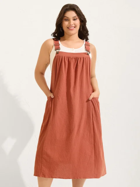Women's One-Piece Cargo Jogger Jumpsuit with Stretch Fabric and Multiple Pockets