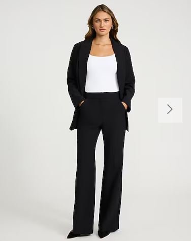 High-Waisted Flare Trousers for Women | Elegant Office and Business Casual Pants