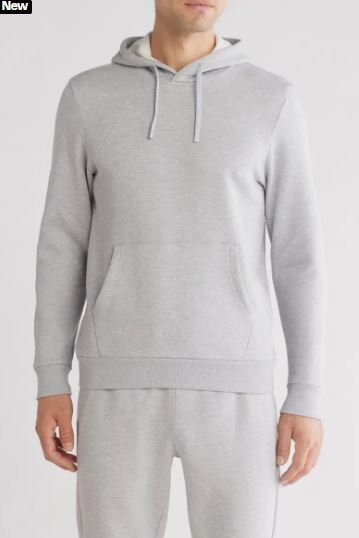 Zella Freeform Fleece Hoodie - travel hoodie with neck pillow built in
