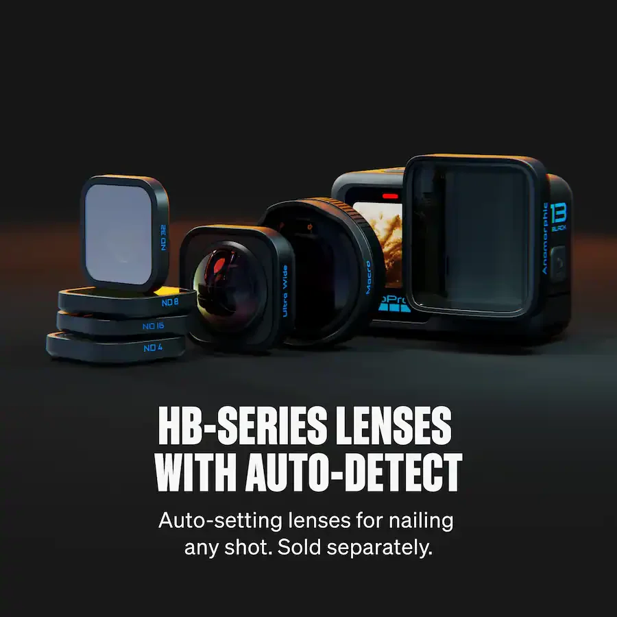 GoPro HERO13 Black Action Camera | 5.3K Video & Ultimate Stabilization