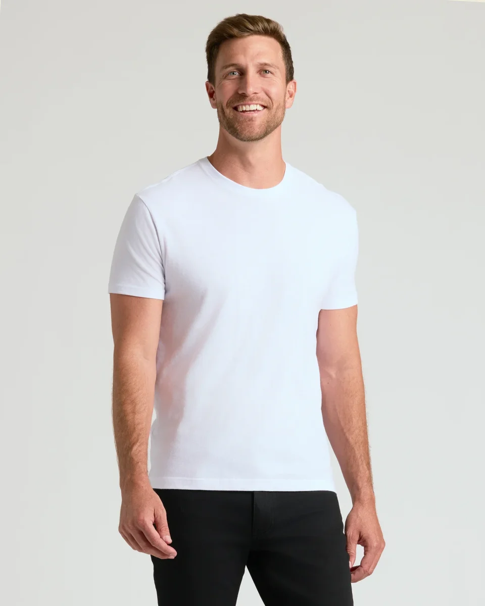 Men’s Staple Crew Neck T‑Shirt for Everyday Comfort