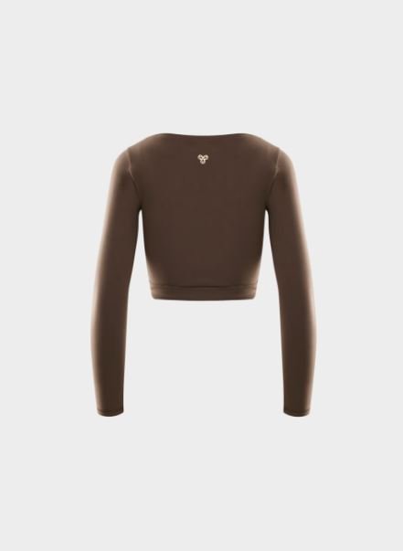 Blusa Envolvente Dorada para un Estilo Refinado Diario