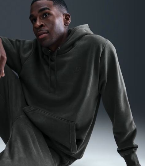 Sudadera con Capucha de Forro Polar para Hombre para Senderismo en Climas Fríos