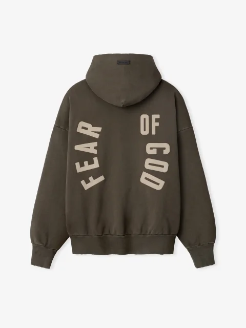 Fear Of God Classic Pocket Hoodie | Extra Long Sleeve Cozy Pullover