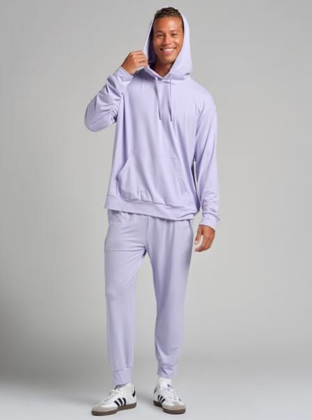 Moletom de Jersey Versátil com Capuz Destacável