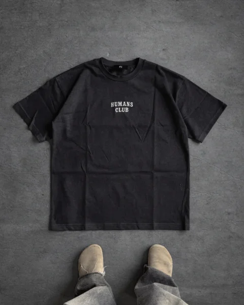 T-Shirt Grafico Oversize Pesante per Streetwear e Comfort Quotidiano