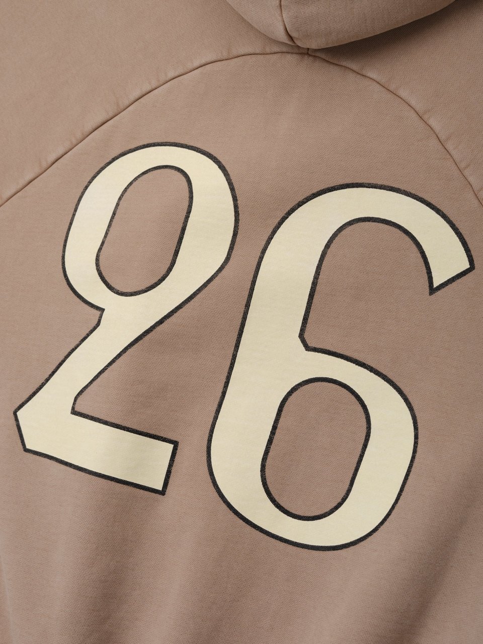 26 Classic Half Raglan Hoodie | Hidden Zipper Pocket Travel Pullover