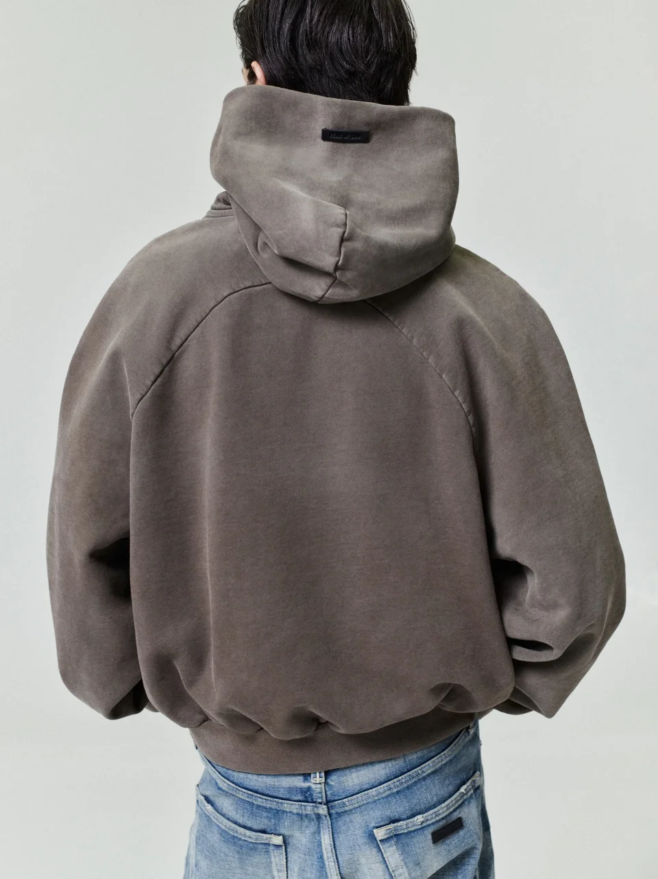 Sunfaded Classic Half Raglan Hoodie | Extra Long Sleeve Cozy Pullover