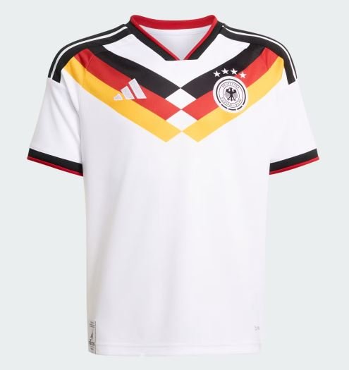 Heim-Fußballtrikot für Herren inspiriert von der deutschen Nationalmannschaft