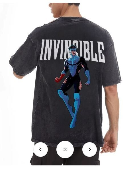 Vintage Oversized T-Shirt Invincible