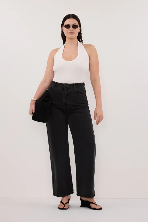Buy Authentic Harlan Off White Knit Halter Top Essentials Online