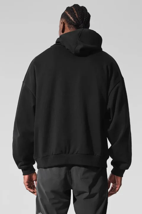 Sudadera con capucha de peso pesado premium para comodidad diaria