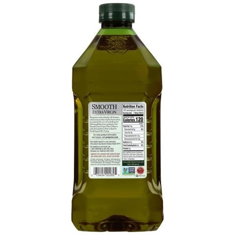 Buy Pompeian Smooth Extra Virgin Olive Oil 68 Fl Oz | First Cold Pressed Olive Oil for Everyday Healthy Cooking