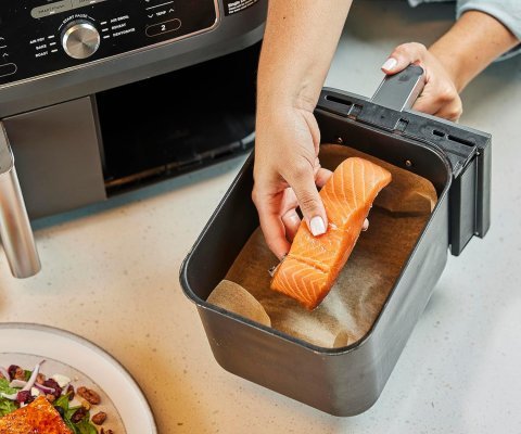 MOWI Atlantic Salmon — Fresh Never Frozen, 2 Fillets (12 oz), Farm-Raised Atlantic Salmon Portions