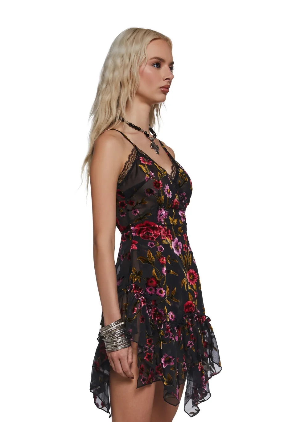 Buy Florence Velvet Wrap Mini Dress Online - Luxury Evening