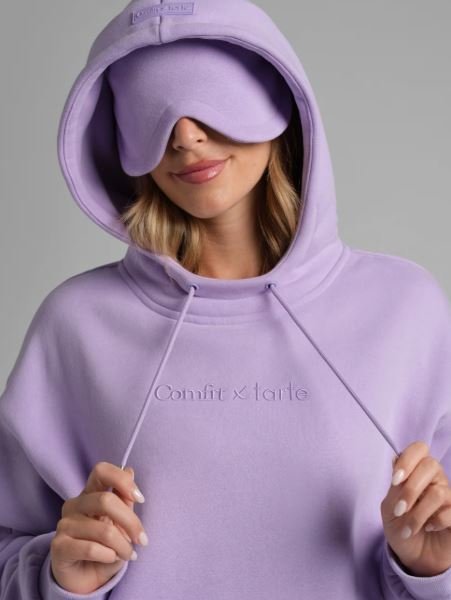 Comfort x tarte Airplane Mode Travel Hoodie | Airline Travel Pullover