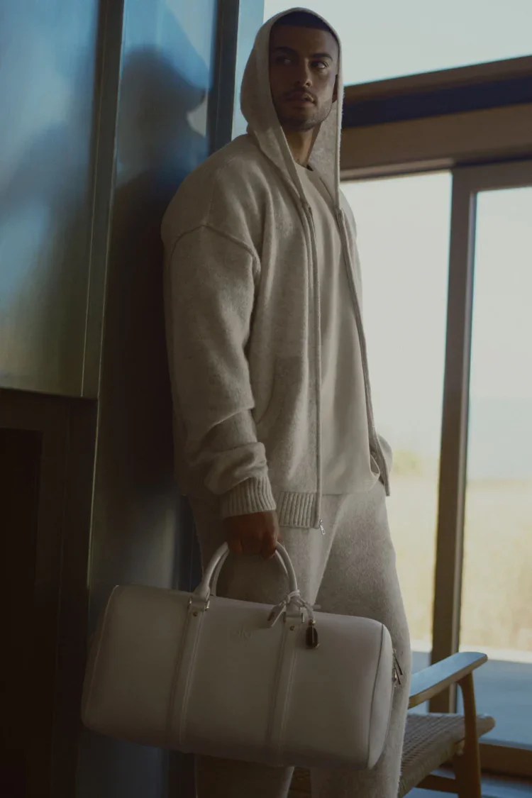 Wool Cashmere New Class Full Zip Hoodie | Alo Yoga Premium Layer