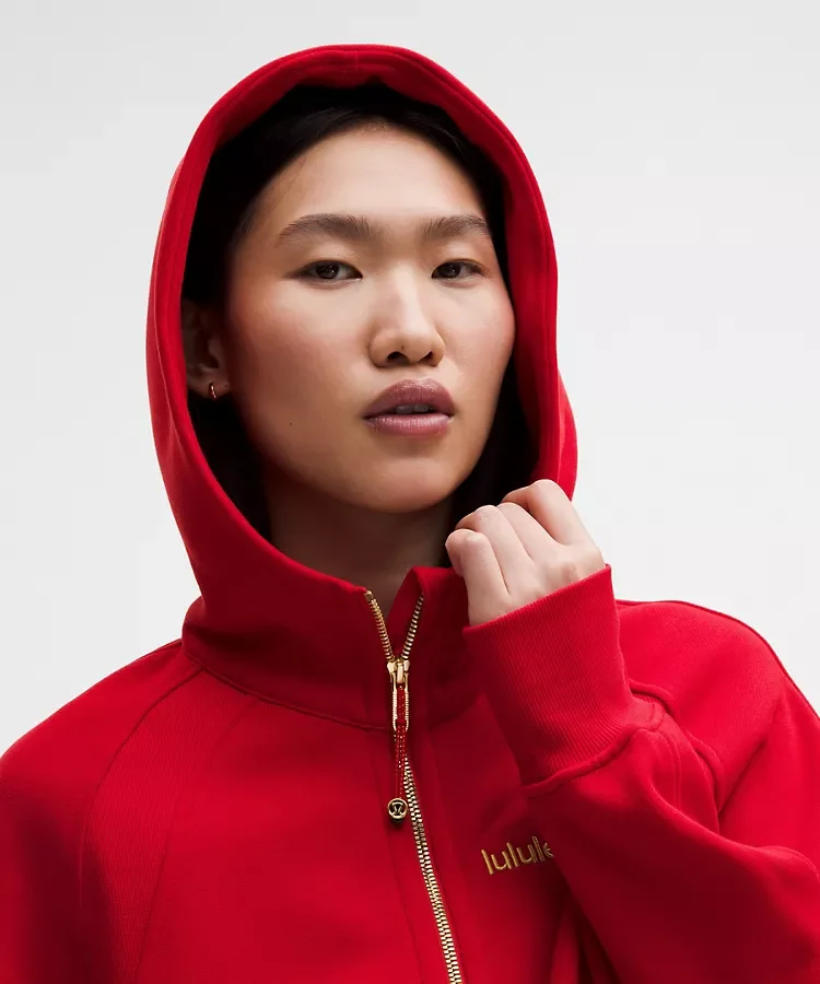 Lunar New Year Scuba Oversized Full-Zip Hoodie | Limited Edition Hoodie | Xsoot