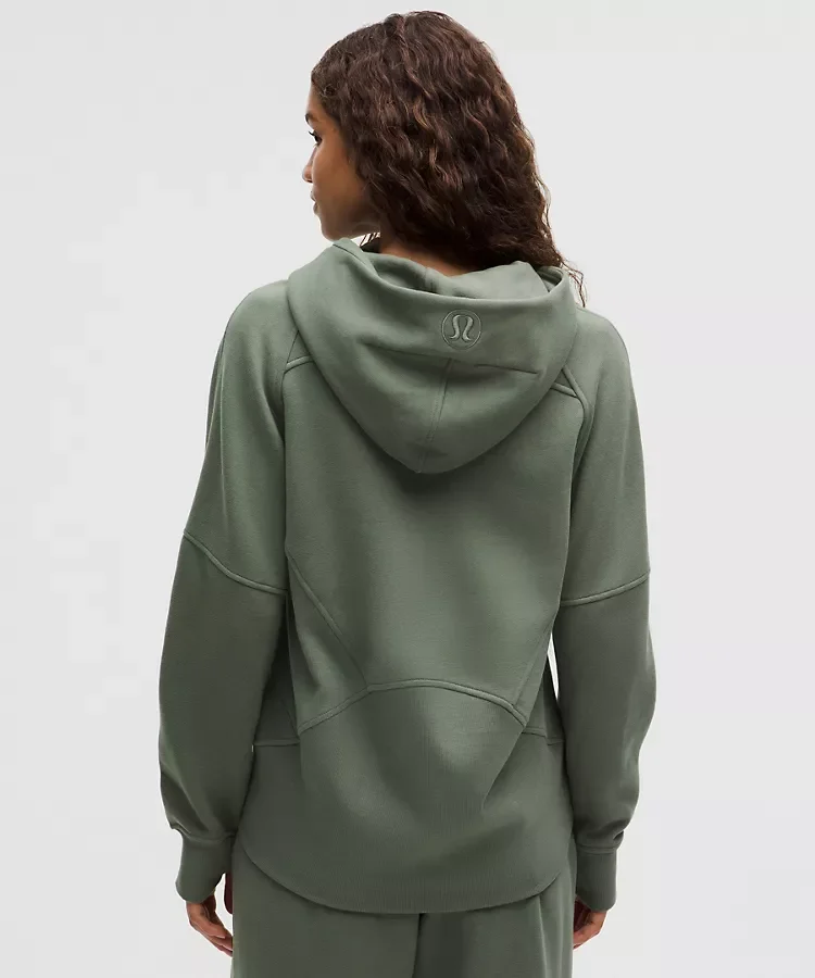 Scuba Oversized Half-Zip Hoodie Long | Extended Length Oversized Hoodie | Xsoot