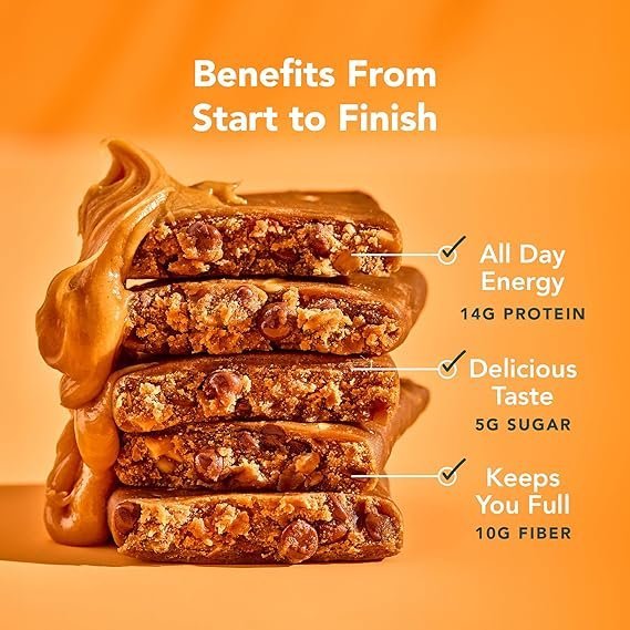 Buy ALOHA Organic Plant Based Protein Bars Peanut Butter Chocolate Chip | Vegan Low Sugar Protein Snack Bars Pack of 12