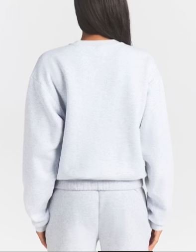 Suéter Clássico Oversized de Algodão Pesado para Conforto Diário e Estilo Streetwear