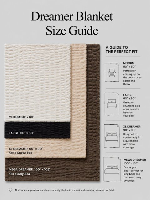 Cozy Dreamer Blanket for Home and Travel