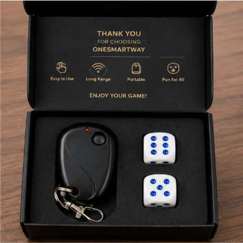Dados de Control Remoto para Juegos de Fiesta y Trucos de Magia