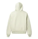Avirex Script Nappa Leather Hoodie Snow White – Premium Men’s Leather Hoodie
