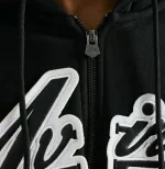 Sudadera Avirex Script para Hombres y Mujeres | Pullover de Forro Polar Premium