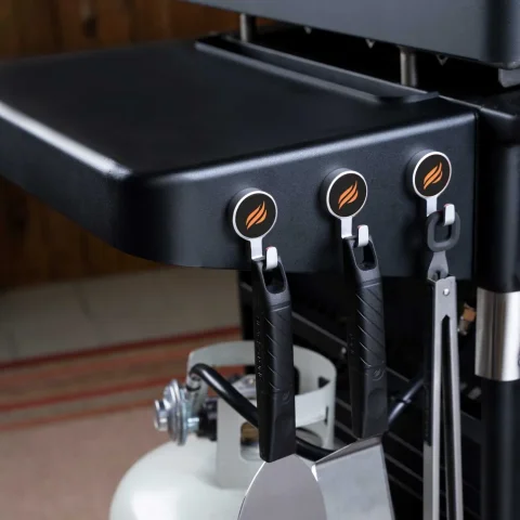 Combo Griddle Air Fryer 36" avec Couvercle, Grill à Gaz Propane et Panier Airfryer Intégré
