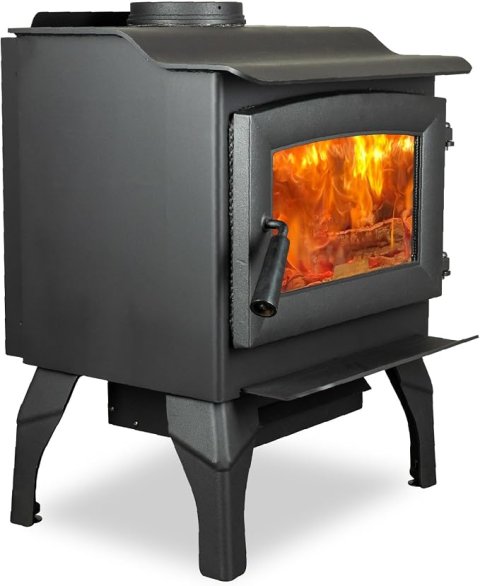 US Stove 1200 Sq. Ft Wood Stove | High-Efficiency EPA Certified Heater