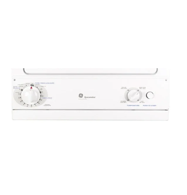 Asciugatrice Elettrica Stazionaria GE da 3,6 Cu. Ft. Spacemaker DSKS433EBWW